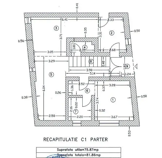 Casă modernă P+1 Tunari | 5 camere | 150 mp utili