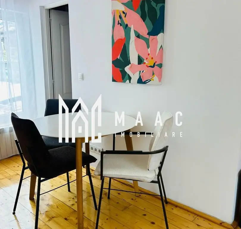 Apartament 2 camere | Terasa | Curte | Modern | Central