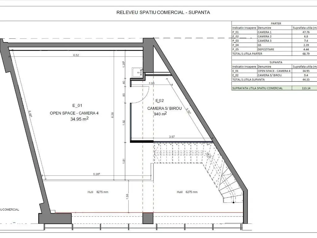 Spațiu Comercial 113mp,Chiriaș 2900€/lună,7 min de Victoriei,Proprieta