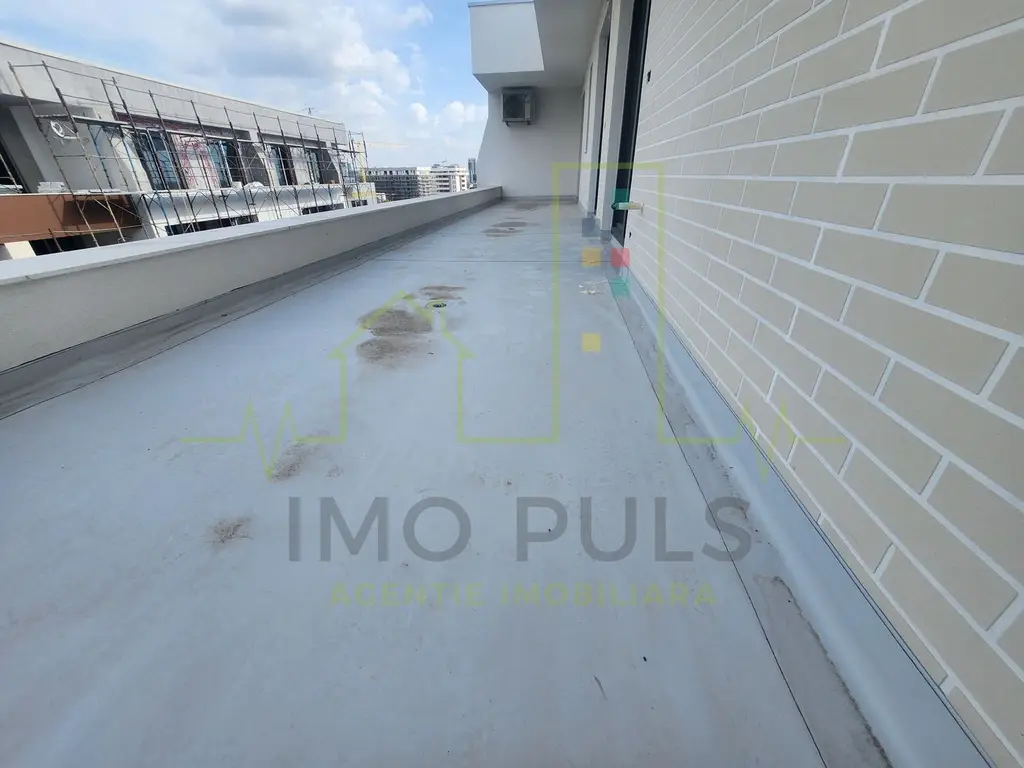 3 Camere. 2 Bai. Torontalului. Terasa 53 mp. Penthouse. Dormitoare mari.
