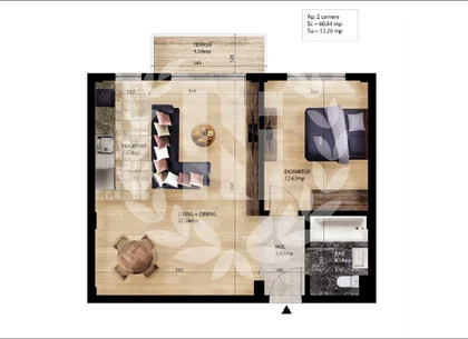 Apartament 2 camere Pantelimon | Bloc Finalizat