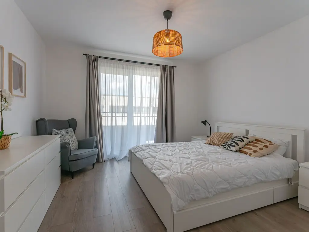 Apartament Alpha Arena: 62 mp utili + 28 mp terasă | Parcare inclusă