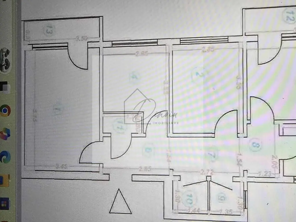 3 camere 2 bai 2 balcoane Militari I 7 min Metrou Pacii I COMISION 0%