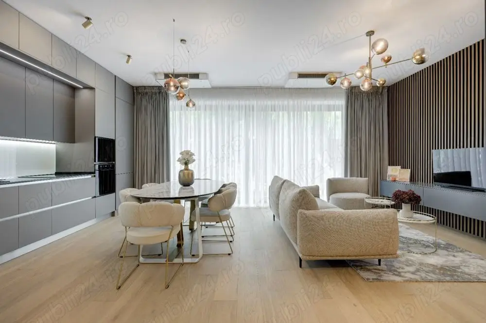 Apartament duplex cu scară interioară LUX Proiect unic tip boutique Pipera - Iancu Nicolae