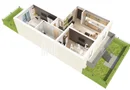 Apartament 3 camere I Comision 0 I Sibiu | Grădină 47 mp | Doamna Stanca