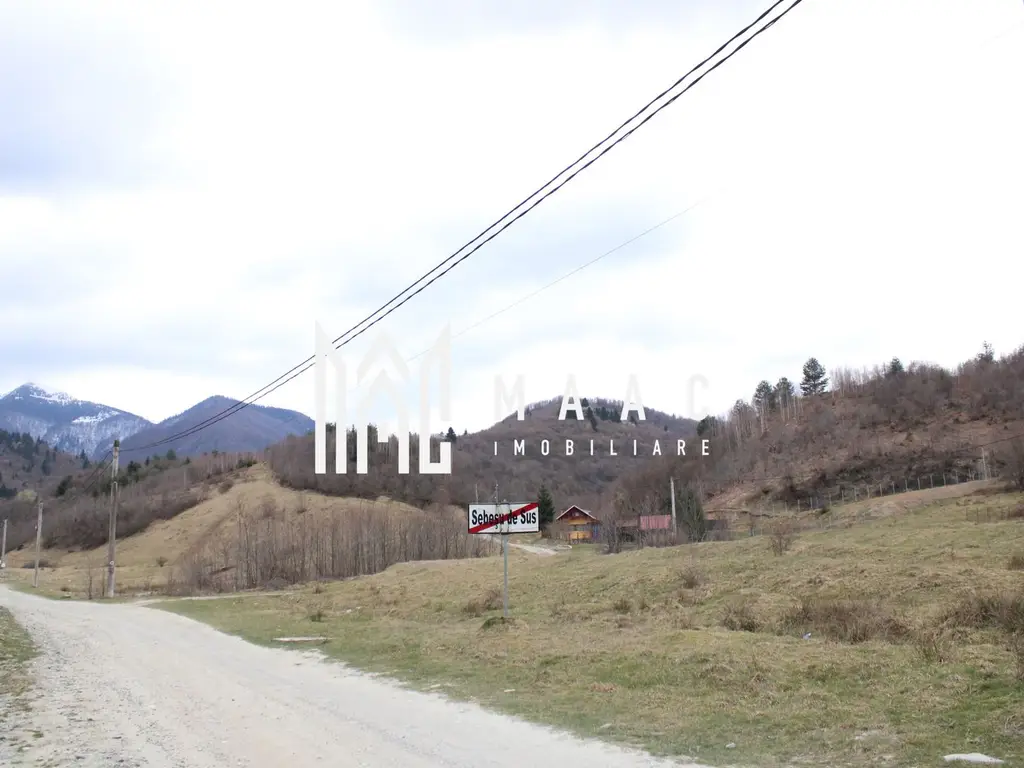 Teren Sebesul de Sus I 1100 mp I facilitati in apropiere