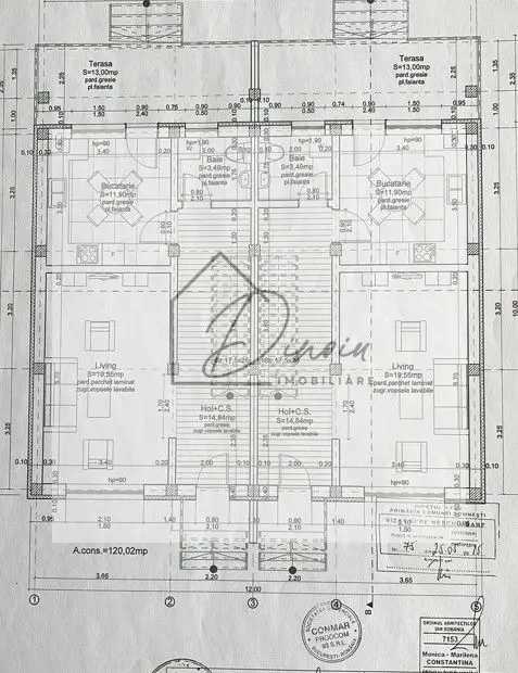 Vila 4 camere Domnesti - duplex 110 mp