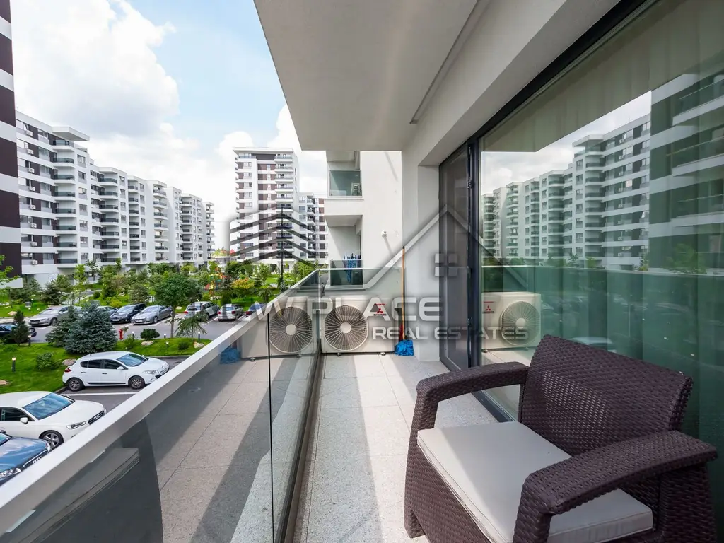 4City North | Apartament exclusivist | Vedere curtea interioara | LUX