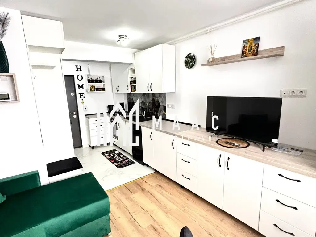 Garsonieră NOUĂ | Finisaje moderne | Mobilată/utilată | Lazaret