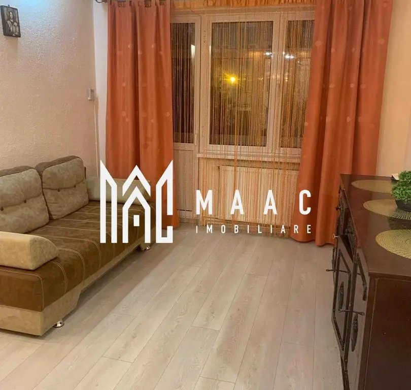 Apartament 2 camere | Etaj 1 | Balcon | Renovat | Central