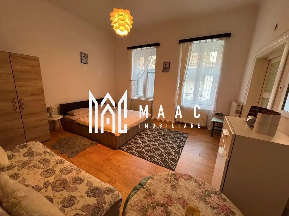 Garsonieră de închiriat | Central, Sibiu | 26 mp, mobilată