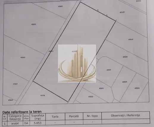 Teren Generos 5.653 mp – Dumbrăvița, Str. Gárdonyi Géza