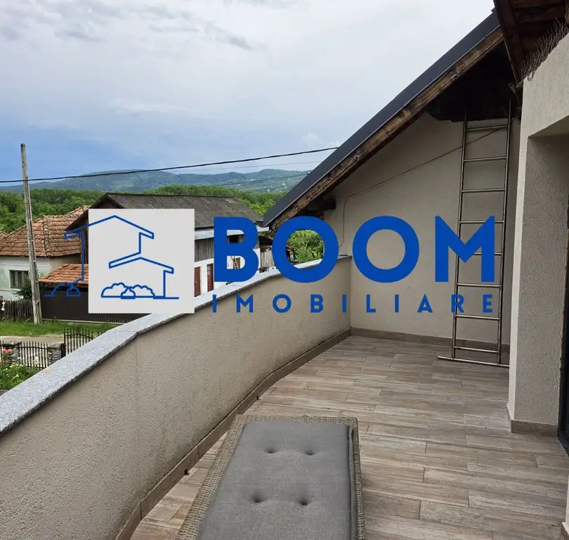 Vila moderna Fedelesoiu | Canalizare | Centrala peleti | Gaz limita proprietate