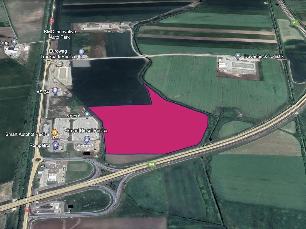 Investiție strategică: Teren cu PUZ pentru un parc logistic