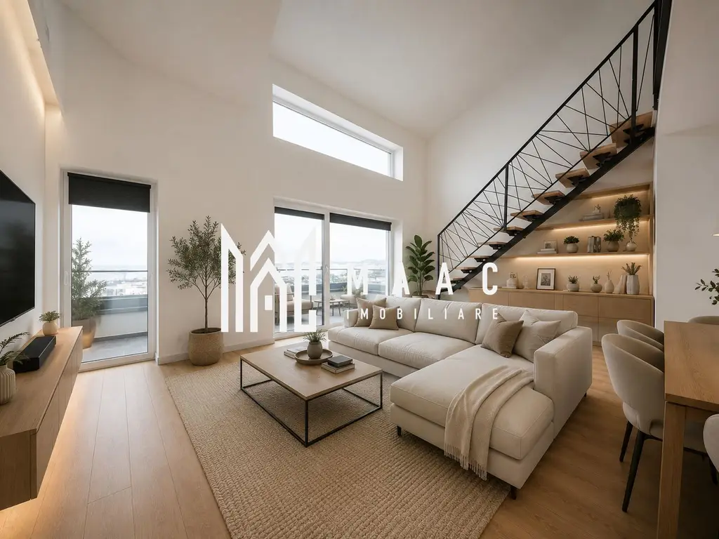 Penthouse 96 MPU | 4 camere | Locuință modernă | DaVinci