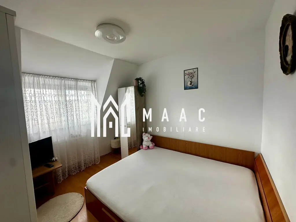 Apartament 3 camere de vânzare | Vasile Aaron, Sibiu | 61 mp, INTABULATĂ