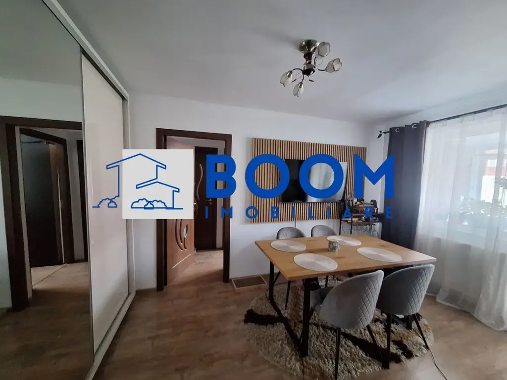 Apartament 3 camere | Tic Tac | Complet mobilat | Centrala proprie