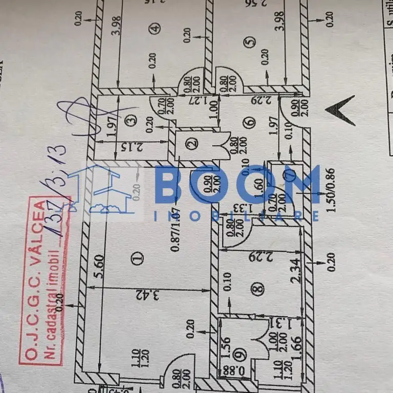 Apartament | 3 camere | Calea lui Traian | Etaj 3