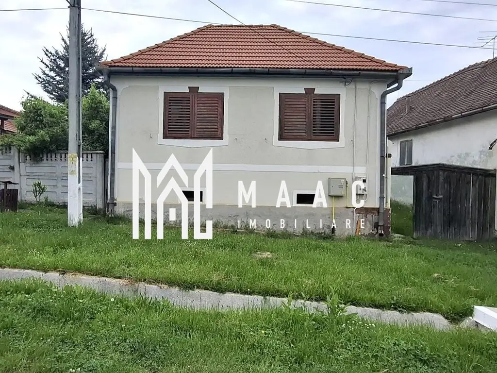 Casa individuala 3 camere I 1500 m teren I Central I Marpod