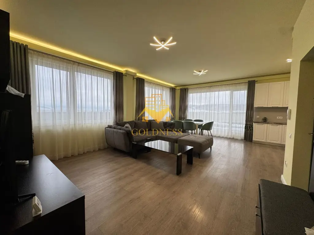 Penthouse, 3 camere, terasa 76 mp, bloc nou, Floresti Zona BMW, Metro