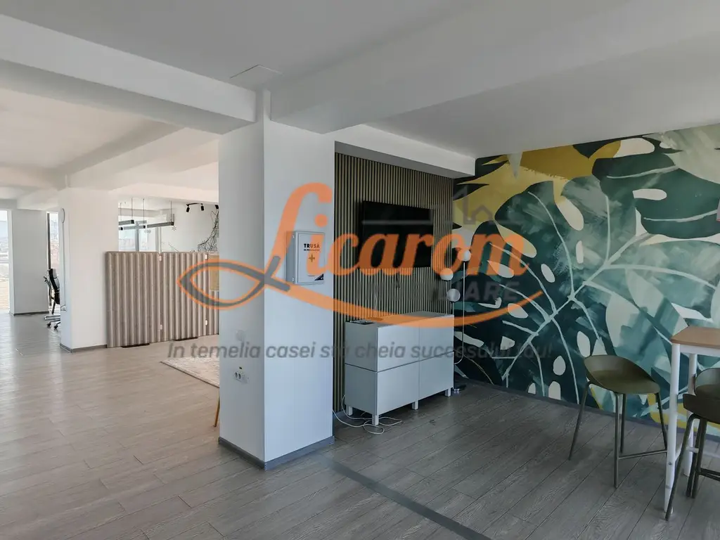 190 mp,Spatiu de Birouri/ Call Center/IT, Fitness,2280 euro/luna