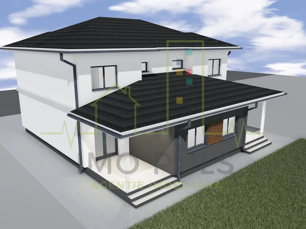 Duplex Nou in Mosnita Veche. Teren generos. Toate utilitatiile