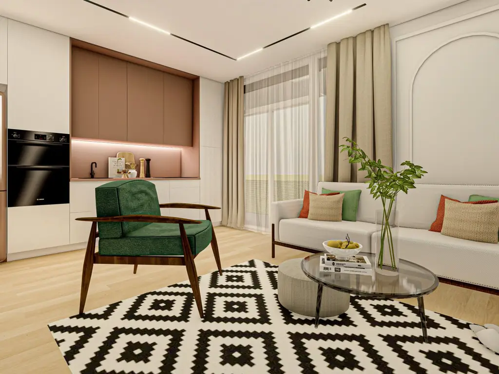 Penthouse 3 camere ARED - 104mp