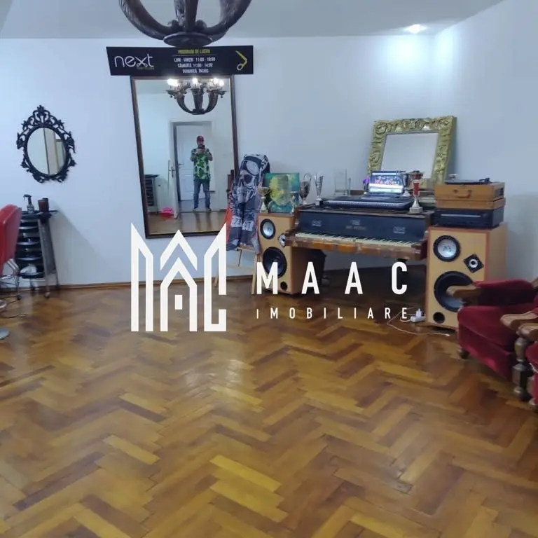 Apartament ultracentral | Destinatie comerciala si rezidentiala | 100 MPU |