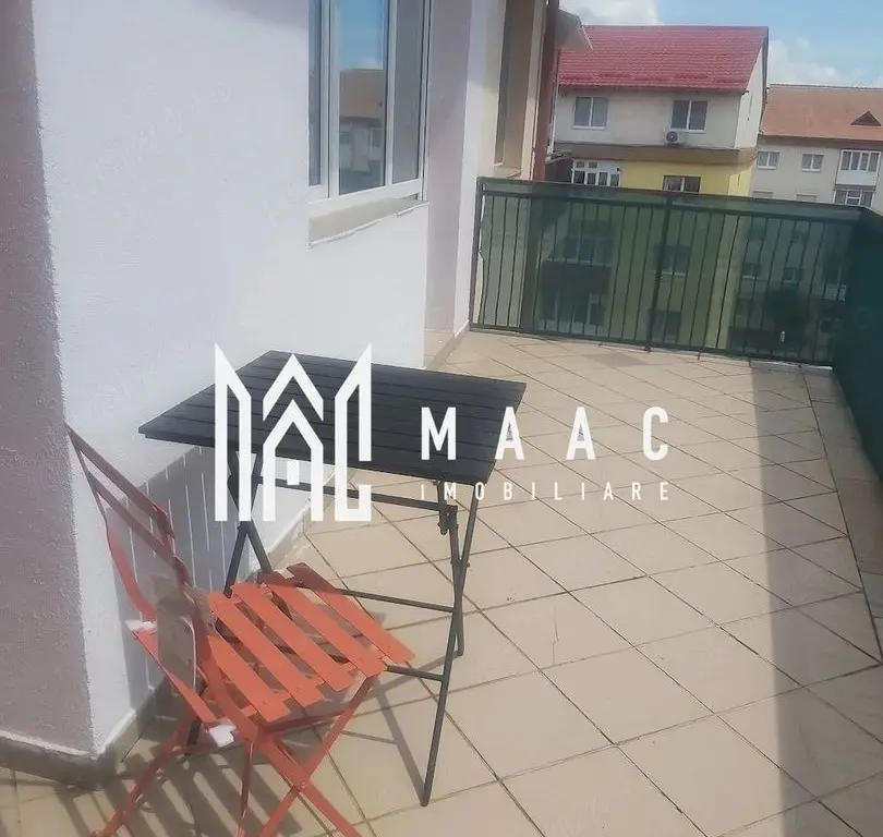 Apartament 2 camere decomandat | Ștrand, Sibiu | 57 mp, terasă