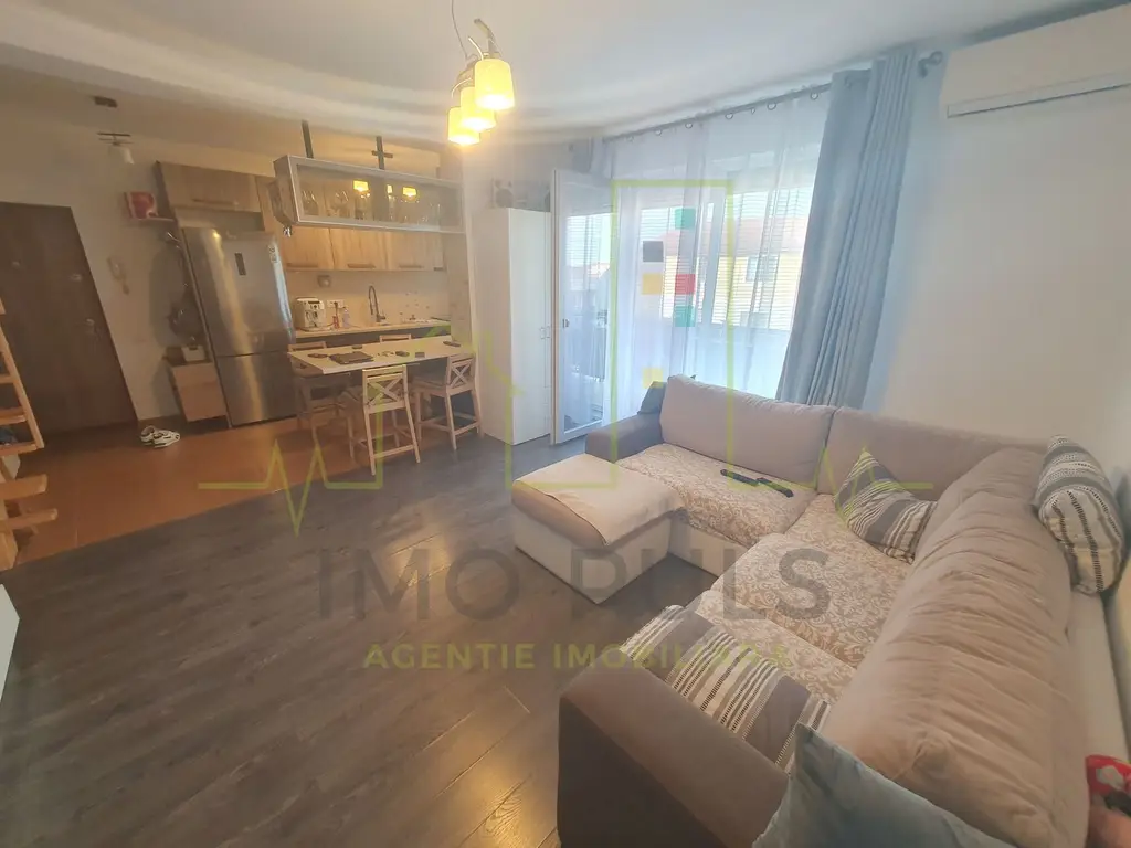 Bloc nou. Mobilat si utilat. + 35 mp spatiu in pod izolat si amenajat.