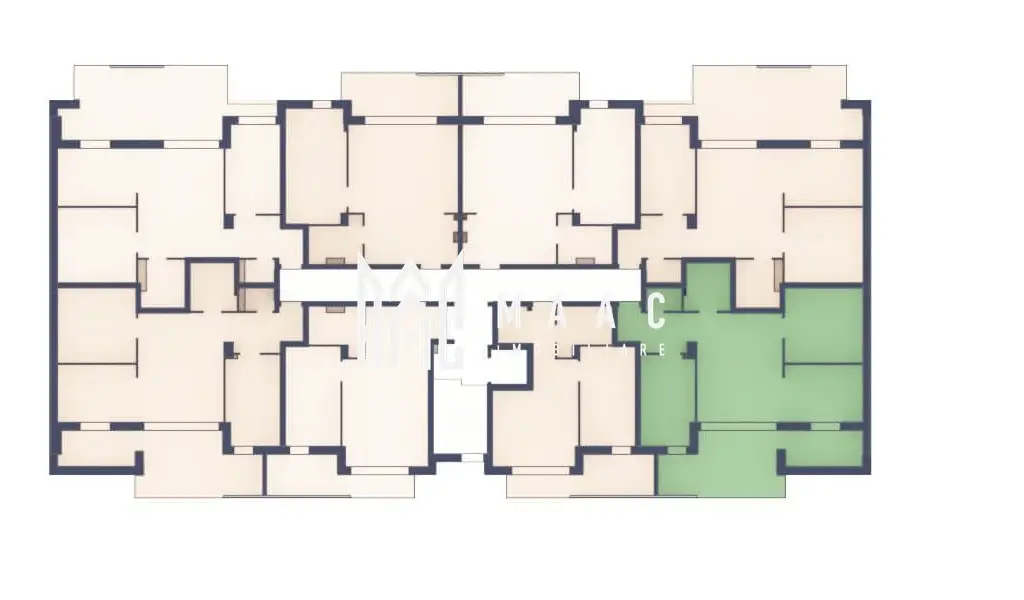 Apartament 3 camere | Balcon 22.2 mp | Etaj 3 | Turnisor