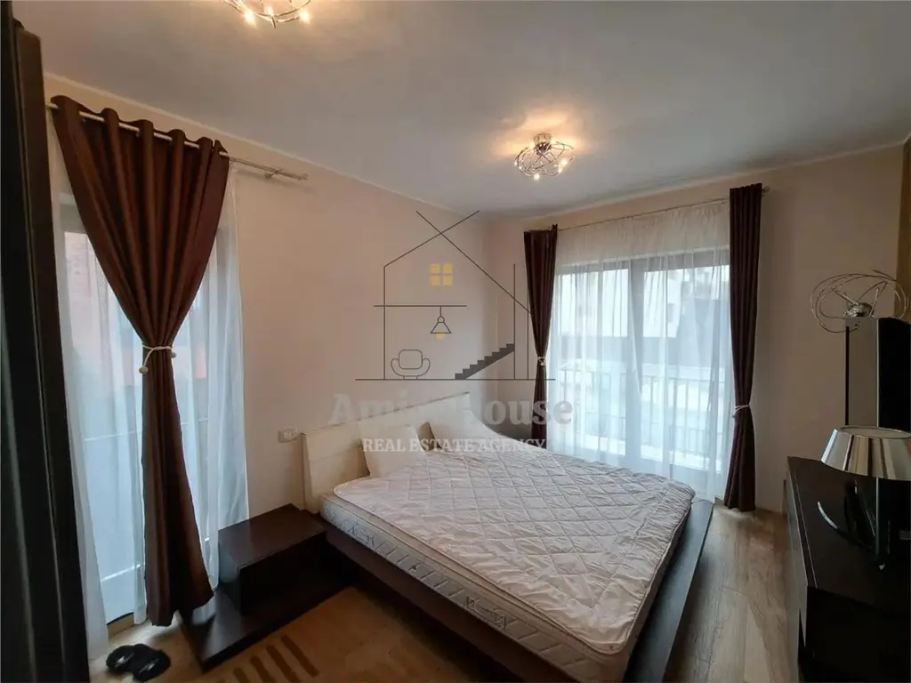 Casa tip duplex, 170 mp utili, 250 mp teren, finisata, mobilata, zona E.Ionesco