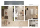 Apartament nou 2 camere 56 mp etaj 1 - Zona Rahovei/ Doamna Stanca