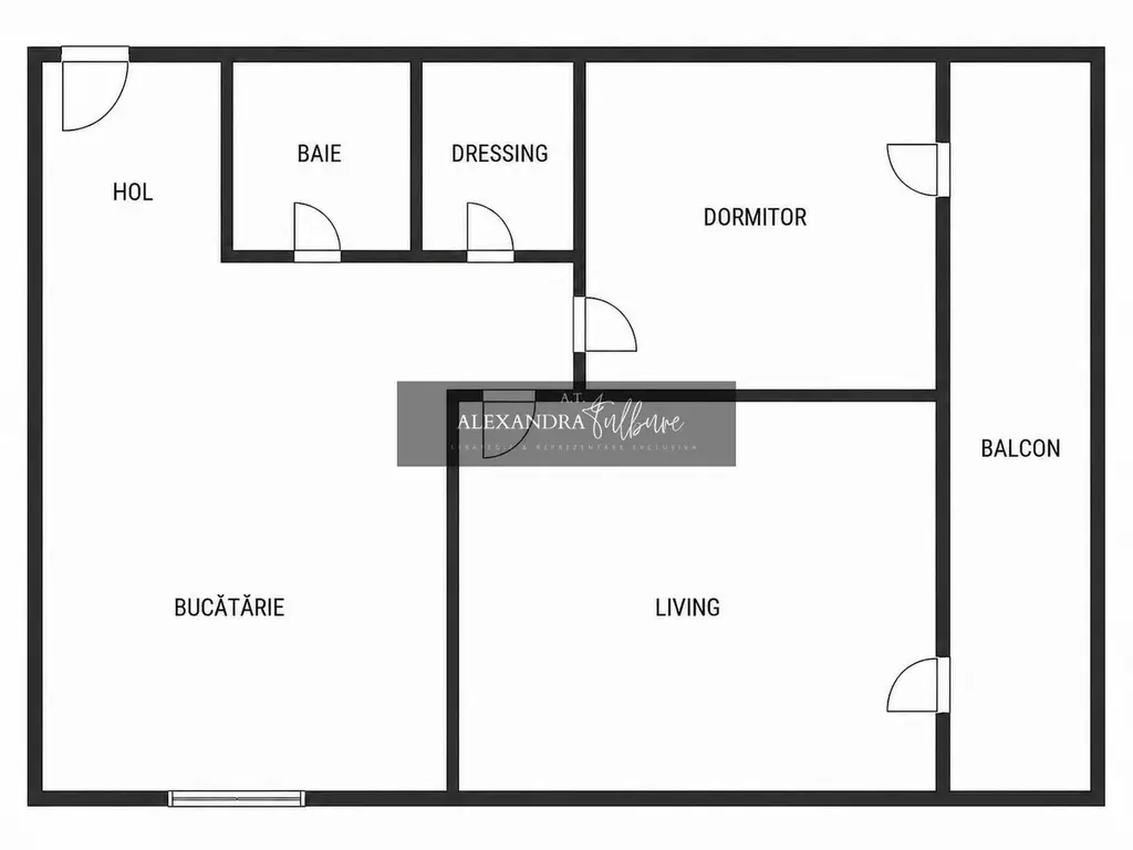Apartament decomandat 2 camere, dressing, balcon, parcare, Buna Ziua