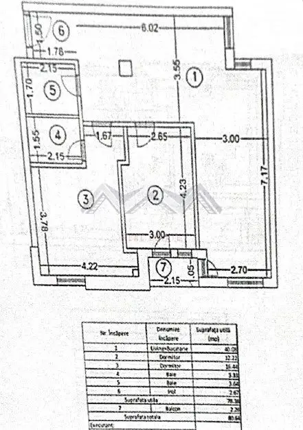 Apartament 3 camere Otopeni ultracentral – de la dezvoltator