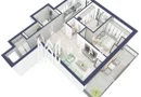 Apartament 3 camere | Balcoane 15.1 mp | Etaj 1 | Turnisor
