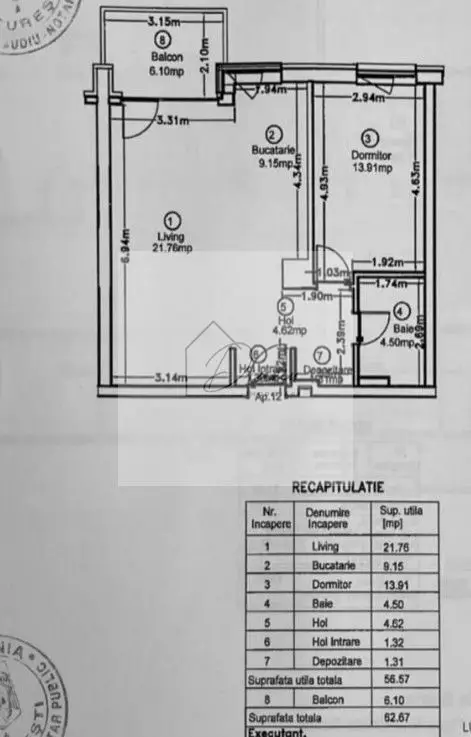 Apartament 2 camere Pipera I Porsche I Comision 0%