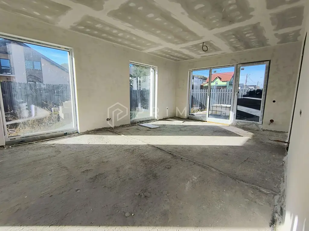 Construcție nouă, zonă liniștită – case 3 dormitoare, teren 250 mp