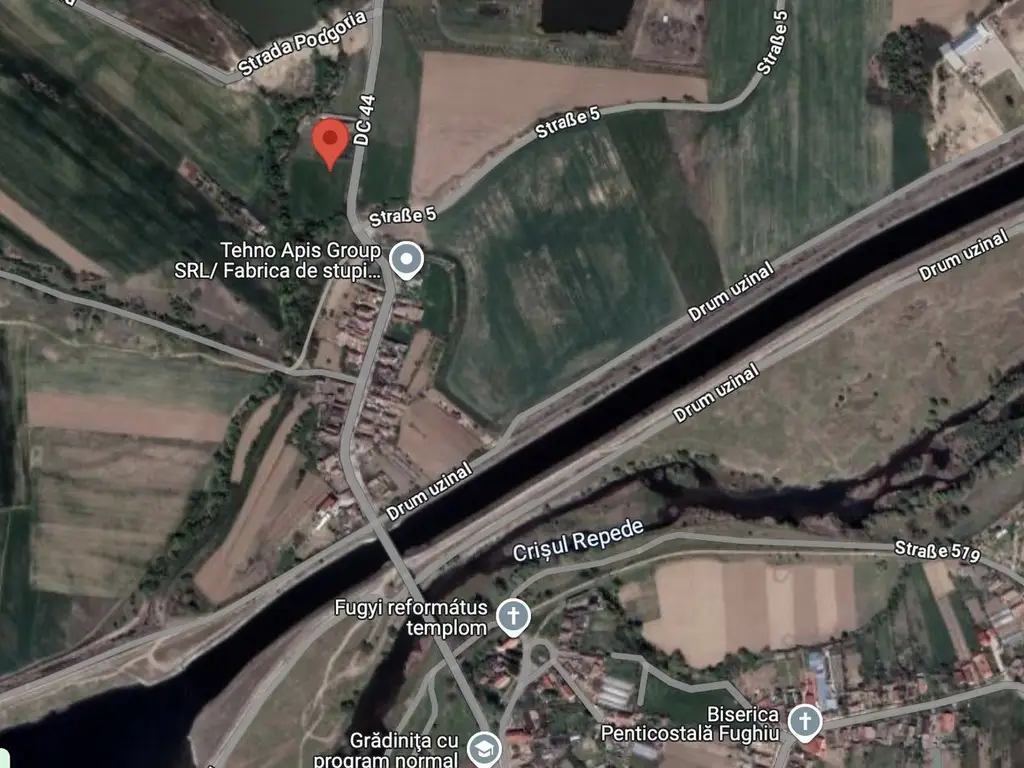 Teren intravilan, Fughiu - Osorhei, 4 244 mp, ideal pentru dezvoltare