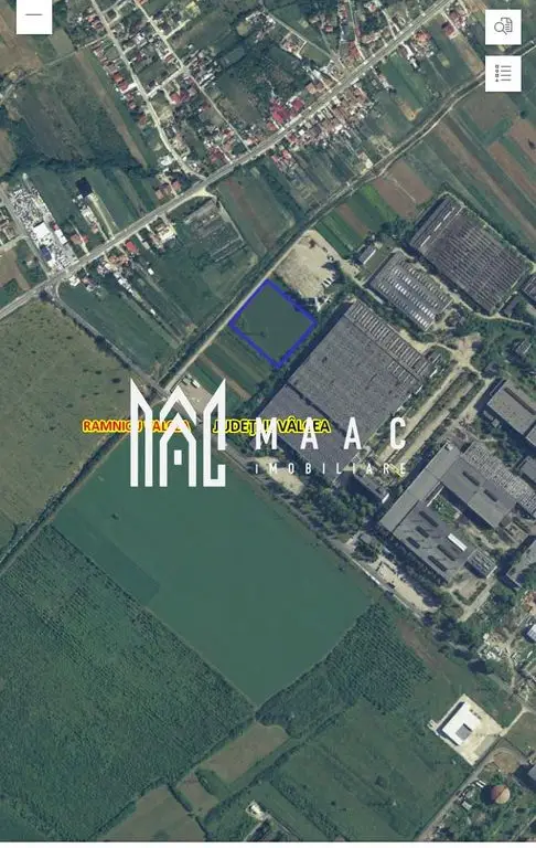 Teren de vânzare – Zonă industrială, lângă Vilmar
