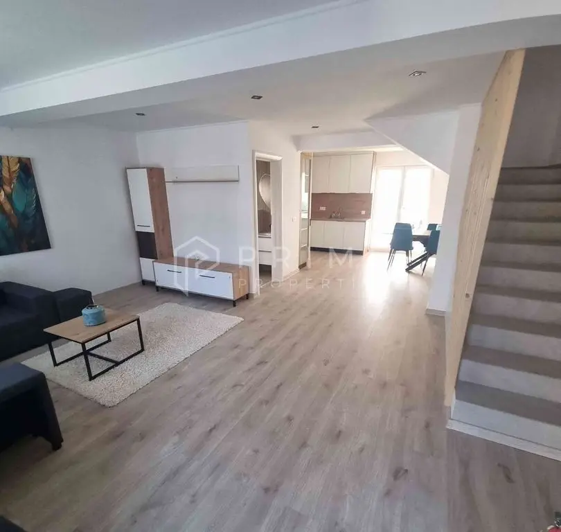Duplex NOU cu 4 camere, încălzire în pardoseală și terasă panoramică