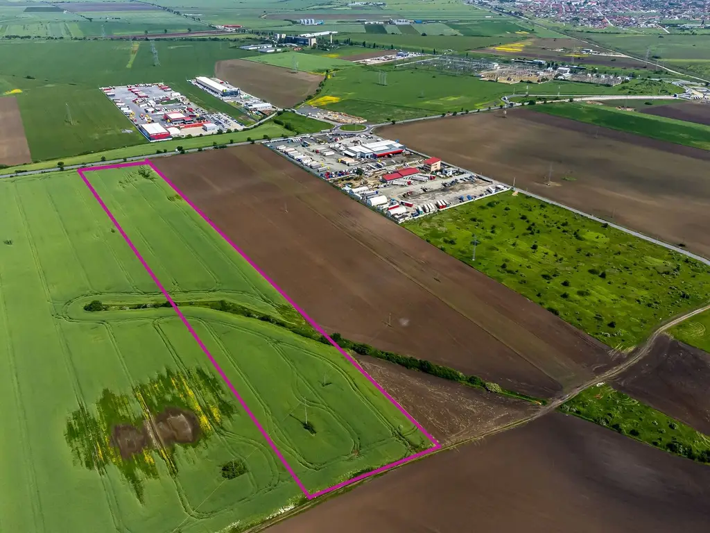 Teren intravilan cu PUZ aprobat în zona de centură Nord