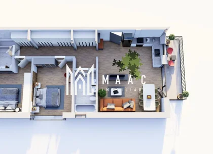 Apartament 3 camere | Etaj 1 | 89 MP I Loc de parcare