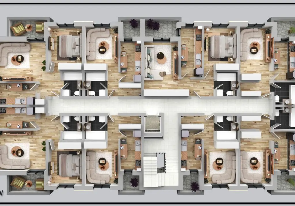 Ap. 2 cam. finalizare aprilie 2026 zona Militari Residence