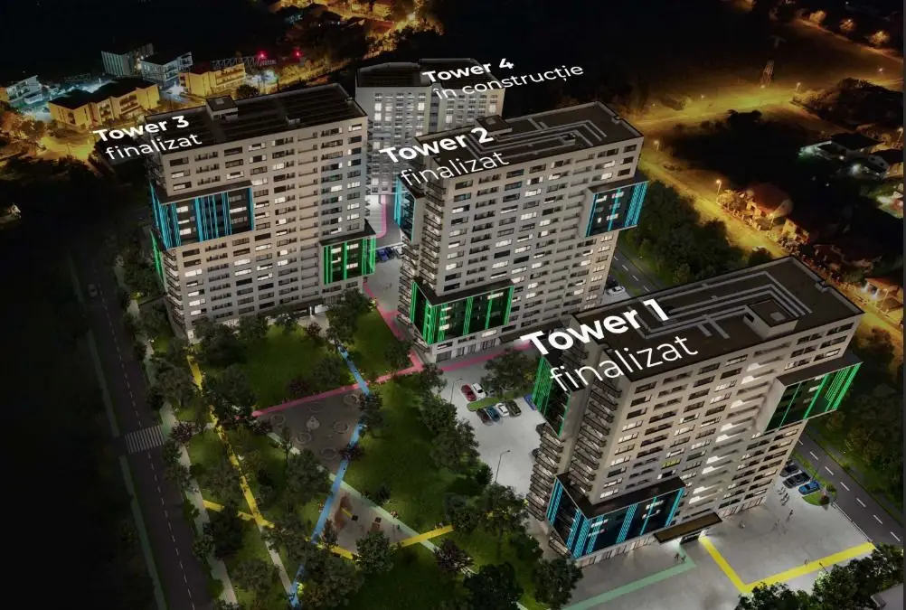Apartament cu 3 camere și parcare subterană | XCity Timișoara