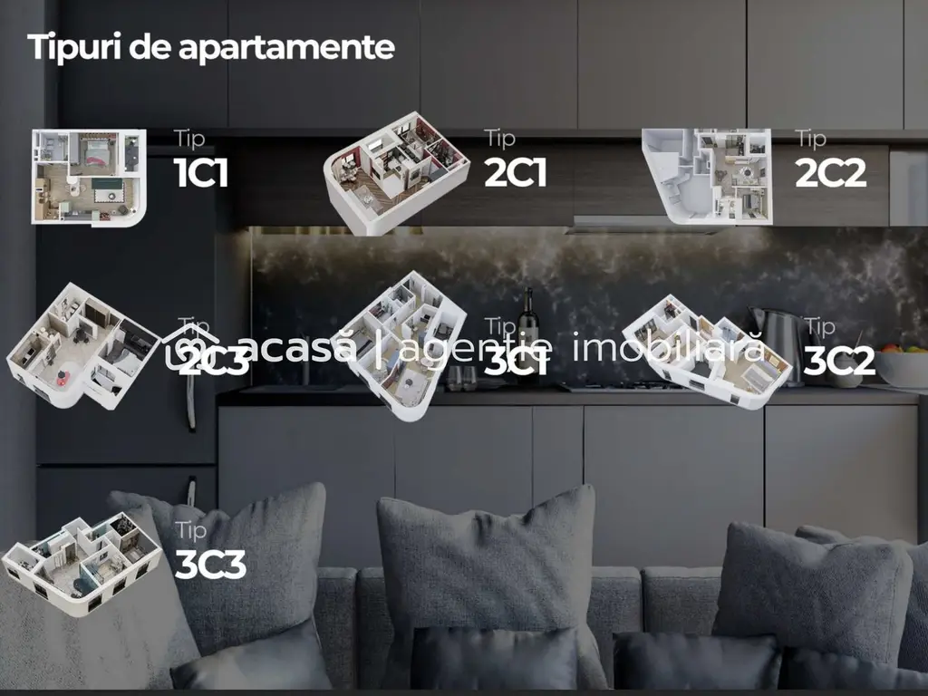 Pret PROMO 116.464 € (pret cu tva), parcare cu 50% reducere!