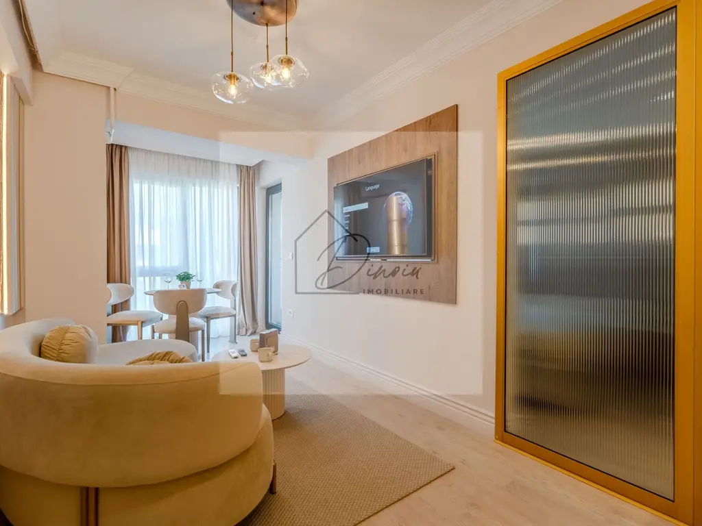 Studio dublu Ivory Residence Pipera I lux mobilat I balcon I COM0%