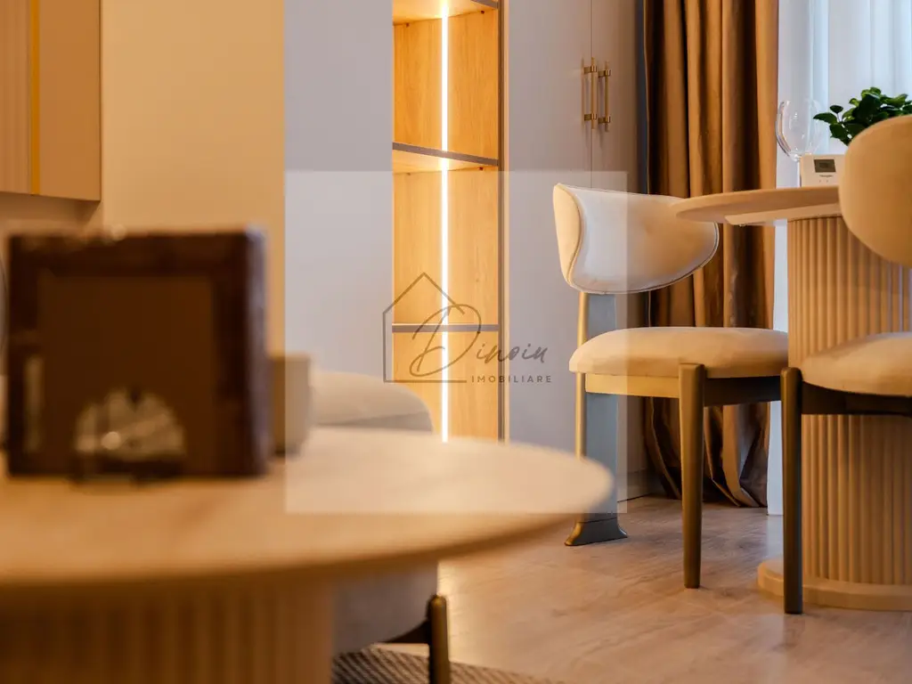 Studio dublu Ivory Residence Pipera I lux mobilat I balcon I COM0%