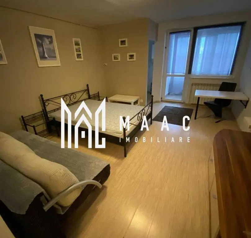 Apartament 1 cameră decomandat | Central, Sibiu | 31 mp, balcon