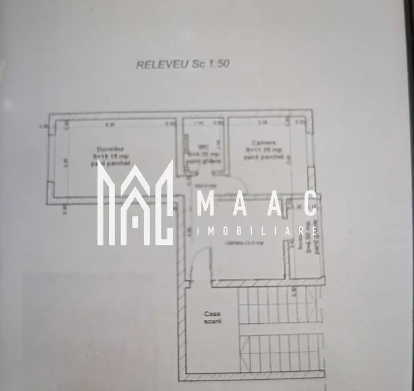 Apartament 3 camere | Decomandat | Balcon | Vasile Aaron